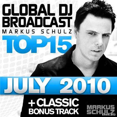 Global DJ Broadcast Top 15 July (2010)