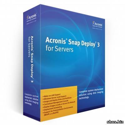 Acronis Snap Deploy Server 3.3.0.3470 (2010/RUS)