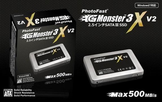 PhotoFast оборудует SSD серии GMonster3 XV2 интерфейсом SATA 6.0 Gbps