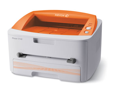 Стильный и компактный оранжевый принтер Xerox