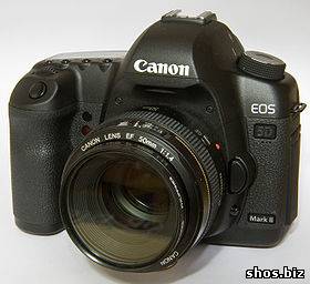 Дебют зеркальной камеры Canon EOS 5D Mark III может состояться в следующем году