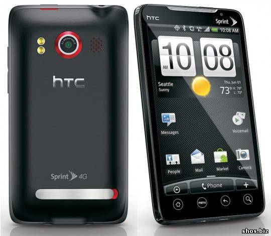 Мощный Android смартфон HTC EVO 4G для сетей WiMAX - цена и сроки выпуска
