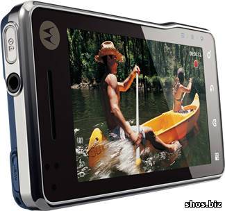 Motorola MILESTONE XT720 - тонкий Android смартфон с 8 Мп камерой и ксеноновой вспышкой