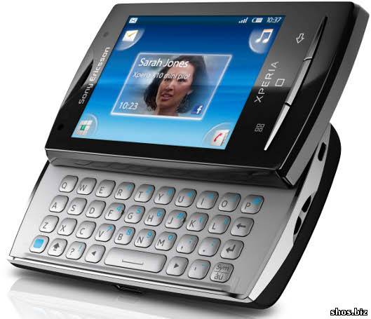 Sony Ericsson Xperia X10 mini pro - самый маленький Android смартфон с QWERTY выходит в продажу