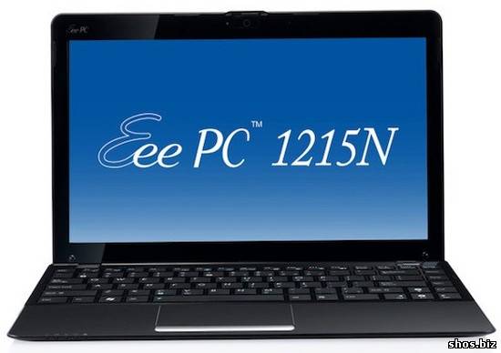 Нетбук ASUS Eee PC 1215N на базе NVIDIA Ion 2 выйдет в августе дешевле $500