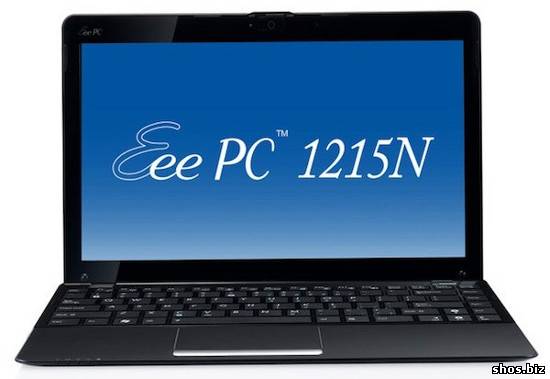 Нетбук ASUS Eee PC 1215N - двухъядерный чип Intel Atom D525, графика NVIDIA Ion 2 и Bluetooth 3.0