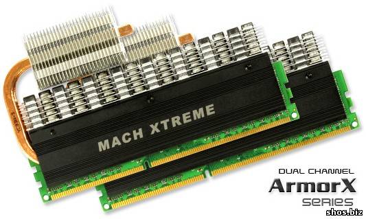 Mach Xtreme анонсирует два набора памяти DDR3 по 8 Гб в серии ArmorX
