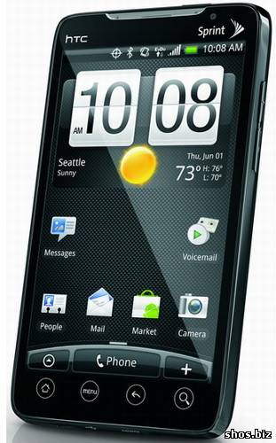 WiMAX смартфон HTC EVO 4G начал получать обновление Android 2.2