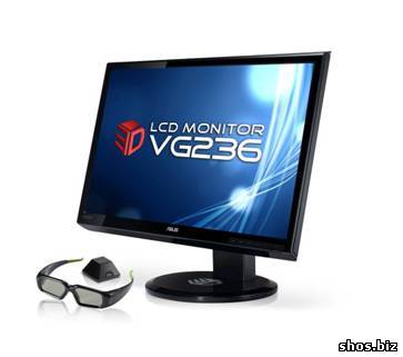 ASUS VG236H - Full HD монитор с поддержкой стереоскопического изображения