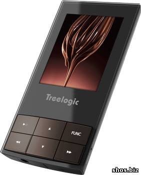 Treelogic Chocolate - стильный плеер со встроенным FM радио и диктофоном