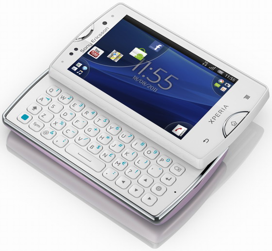 Sony Ericsson показала миниатюрные Android-смартфоны Xperia mini и Xperia mini pro