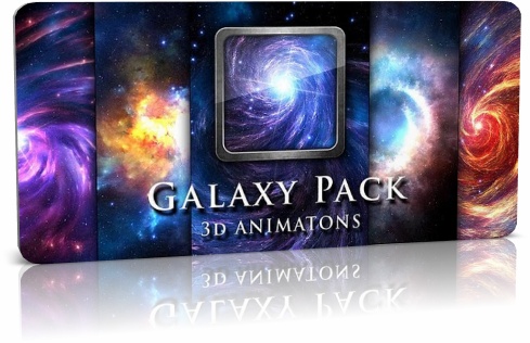 Galaxy Pack v.1.0 - живые обои в 3D с использованием OpenGL